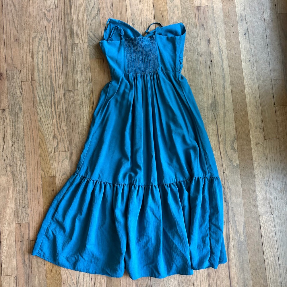 Women’s Banana Republic Teal Blue Sundress - Size 4
